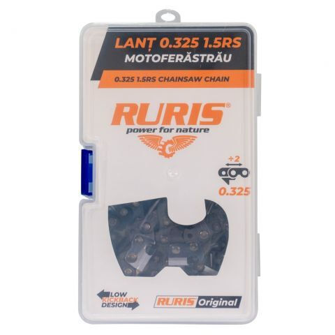 Ruris Lanț de drujbă 325 1.5 Mm 32 zale de antrenare 38 Cm