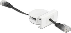 DeLock 81361 U/UTP Cat.5e Καλώδιο Ethernet 0.5m Μαύρο