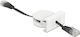 DeLock U/UTP Cat.5e Netzwerkkabel Ethernet 0.5m Schwarzes