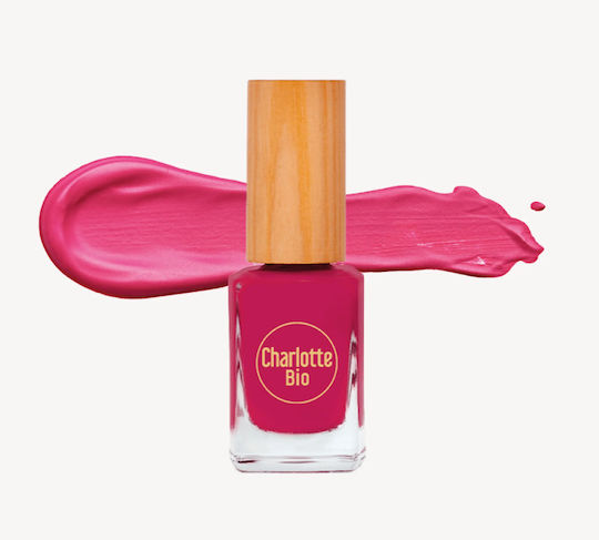 Charlotte Bio Βερνίκι Νυχιών Raspberry Pink 10ml