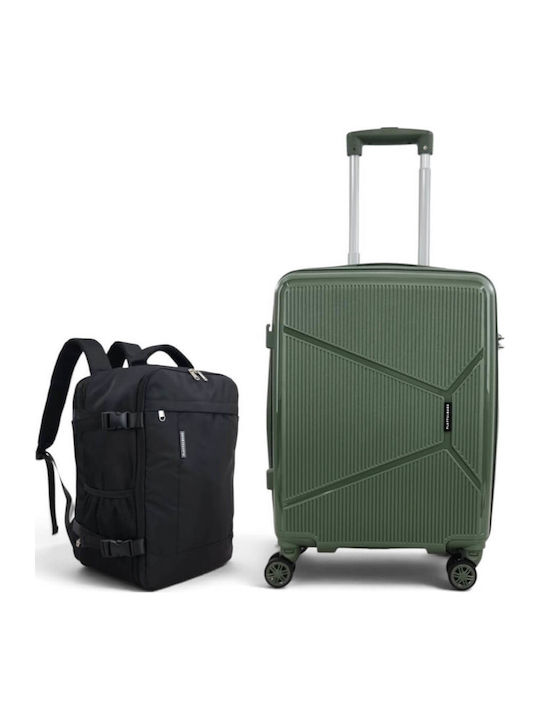 Playful Bags Hard Khaki Suitcases