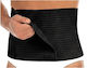 Scudotex Следоперативен Колан за Кръста Височина 25cm в Черен Цвят 173