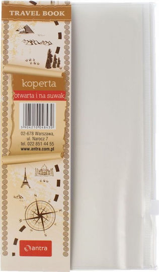 Antra Φάκελος με Φερμουάρ για Χαρτί A4