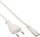 InLine Euro / IEC C7 - Euro / IEC C7 Cable 0.3m White 16603W