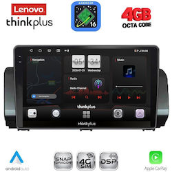 Lenovo Car Audio System for Dacia Logan / Sandero / Jogger 2020 (Bluetooth/USB/WiFi/GPS/Apple CarPlay/Android Auto) with 10" Touch Screen