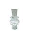 Dekorative Glasvase Transparente Größe 15xH29cm