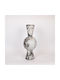 Vază Decorativă Metalică Albă 25x25xÎnălțime 66cm