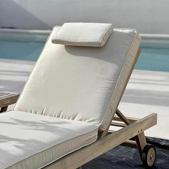 Showood Sunbed Cushion with Backrest 65x200cm