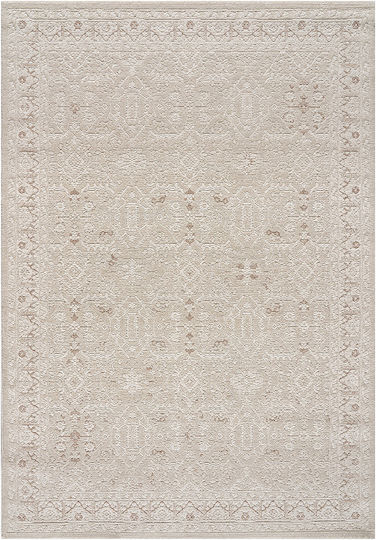 Beauty Home 9845 Wohnzimmer Teppich Rechteckig Crem,Beige 133x190cm