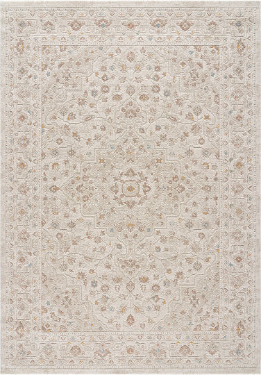 Beauty Home 9843 Wohnzimmer Teppich Rechteckig Crem Beige 133x190cm