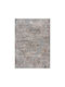 Beauty Home 9444 Rechteckiger Beiger Grauer Wohnzimmer Teppich 133x190cm