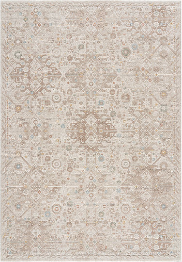Beauty Home 9844 Χαλί Ορθογώνιο Κρεμ,μόκα 160x230cm