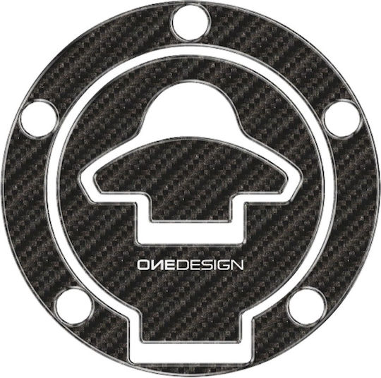Fuel Tank Sticker Carbon Effect Yamaha Ptgsy5p Onedesign