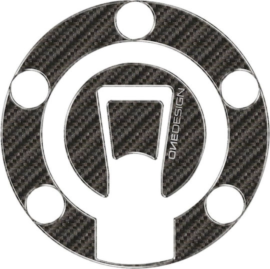 Fuel Tank Sticker Carbon Effect Yamaha Ptgsy6p Onedesign