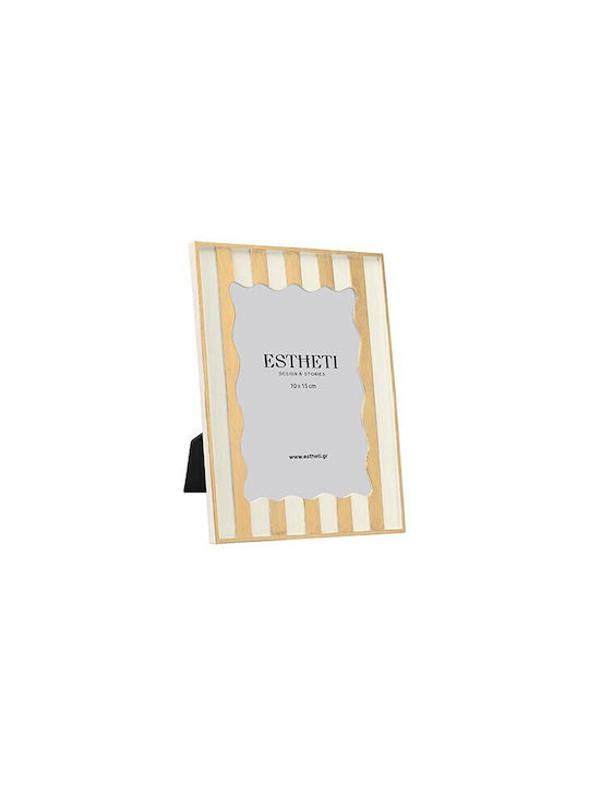 Polyresin Photo Frame with White Frame