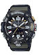 Casio Mudmaster Аналогов/Дигитален Мъжки Ръчен Часовник На Батерия с Зелен Каучуков Каишка