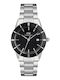 Daniel Wellington Men's Watch 40mm Battery with Silver Metal Bracelet