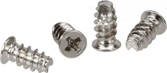 Inline Винтове За Вентилатори 5x10mm Сребристи 2000 Тeмaки 33371h