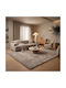 Beauty Home Flame Art 9665 Комплект Shaggy Килими за Спалня Мока 9666-Комплект 3 Бр