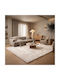 Beauty Home Flame Art 9665 Комплект Shaggy Килими за Спалня Бежов 9665-Комплект 3бр