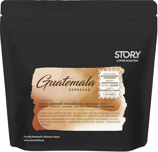 Story Coffee Roasters Coffee Espresso Arabica Guatemala Beans 250gr