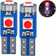 Autolampen & Motorrads T5 LED Rote 12V 1.5W Menge 2
