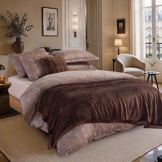 Nef-Nef Homeware Velosso Супер кинг 230x240см. Кафе Nef-Nef Homeware Velosso Супер кинг 230x240см. Кафе