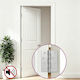 vidaXL Scharniere 16 Stück 100 x 78 x 13 mm Silber Rostfreier Stahl