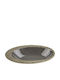 Bol Decorativ Metalic Gri 26x17x4.5cm