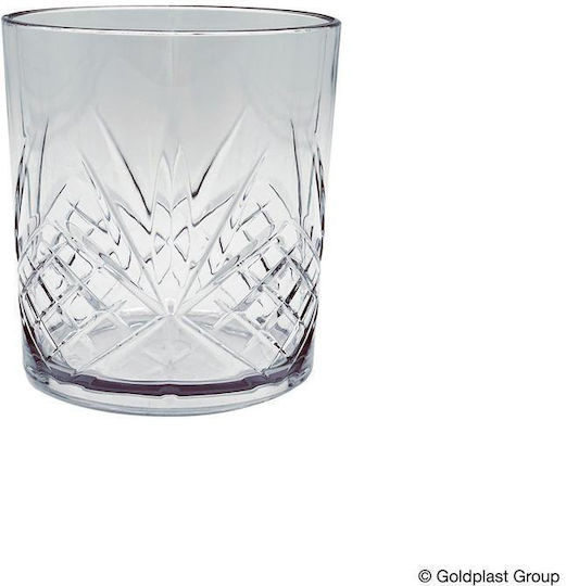 Goldplast Set Plastic Glasses 325ml 6 Pieces