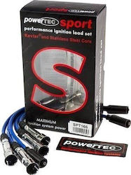 Cabluri de Aprindere Powertec Audi 80 Vw Golf Jetta Passat Vento 84-99 Roșii Set Cabluri de Aprindere Powertec Audi 80 Vw Golf Jetta Passat Vento 84-99 Roșii Set