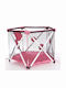 Extralink Playpen With Mattress Pink 68x120cm