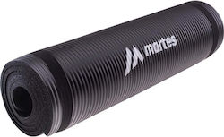 Martes Trainingsmatte Yoga Schwarz (183x61x0.1cm)