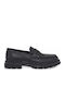 Δερμάτινα Ανδρικά Loafers σε Μαύρο Χρώμα
