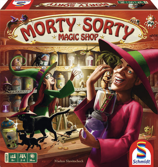 Επιτραπέζιο Παιχνίδι Morty Sorty Magic Shop για 2-4 Παίκτες 8+ Ετών (EN) Schmidt Spiele