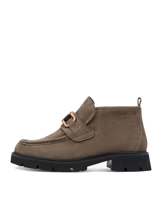 Tamaris Leder Damen Stiefeletten mit Hohem Absa...
