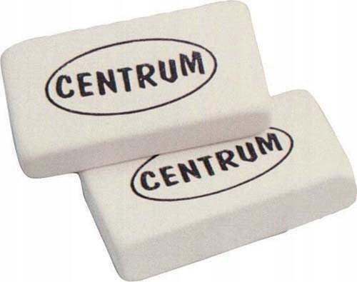 Centrum Eraser For Pencil 45 Pieces 45 Packages White