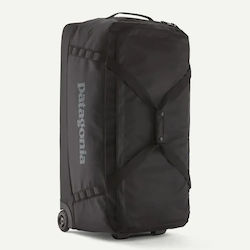 Patagonia Geantă voiaj 100lt Neagră cu Roți din Material Textil Patagonia Geantă voiaj 100lt Neagră cu Roți din Material Textil