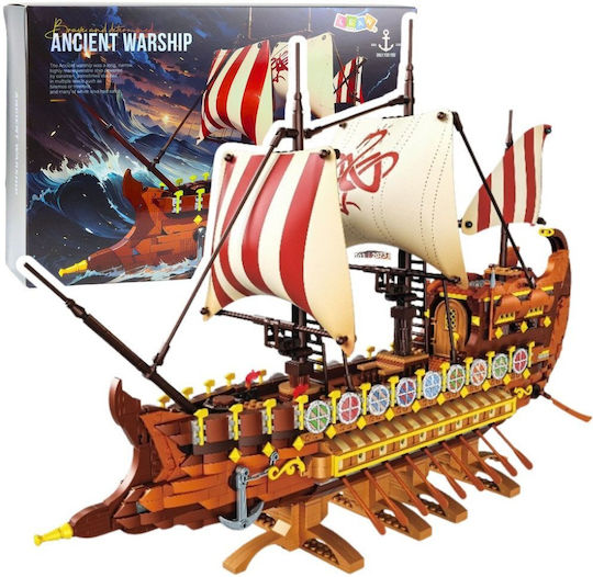 Bauklötze Ancient Warship für 14+ Jahre 2073 Stück