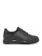 Men's Sneakers Black Leather