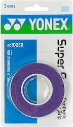 Yonex Super Grap Tennis Overgrips X 3 Purple