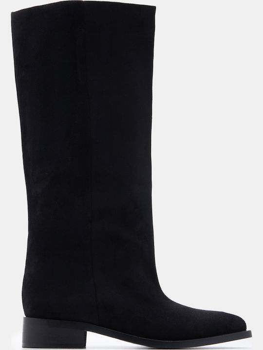 Luigi Suede Women's Boots Black