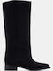 Suede Women's Boots Black