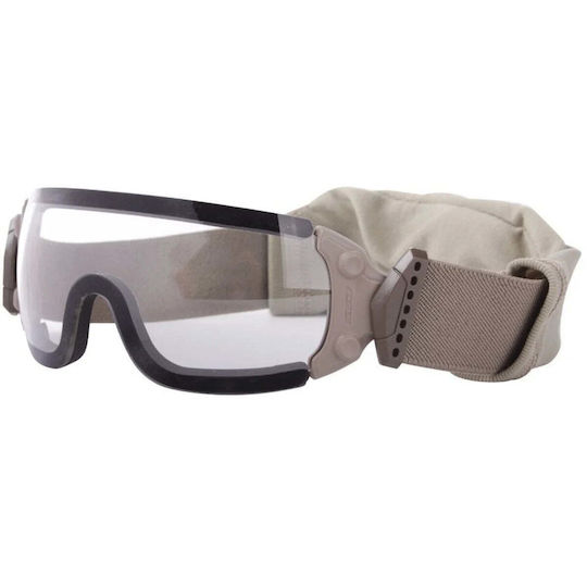 ESS Ochelari de protecție pentru tir cu protecție anti-reflexie transparenți