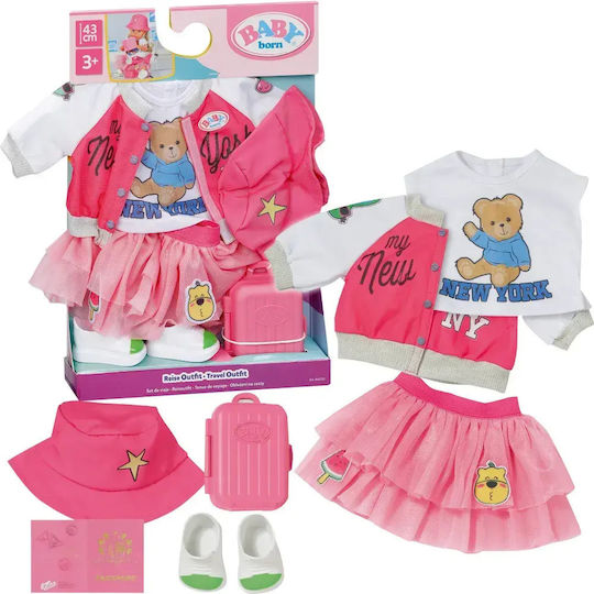 ZAPF Creation Baby Born Hăinuțe Deluxe Travel Outfit