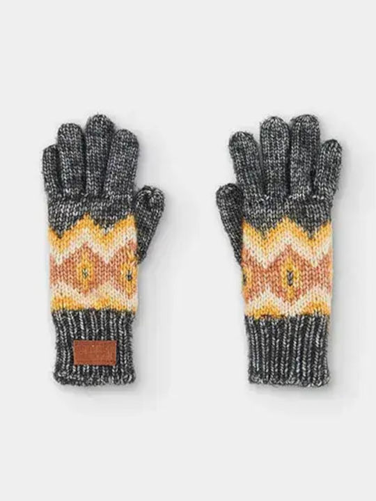 Kinderhandschuhe Gestrickt Grau
