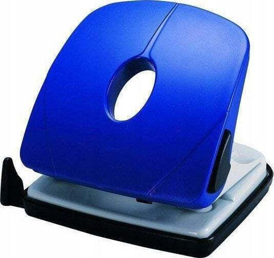 Kw-trio Paper Punches with Guide 2-Hole Punch for 25 Sheets (Various Colours) in Black Colour