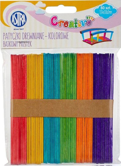 Astra Дървени Пръчици Fairytale Bridge 49 Бройки
