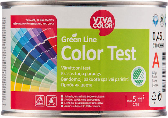 VivaColor Green Line Farbe Test 0.45lt Grün Matt