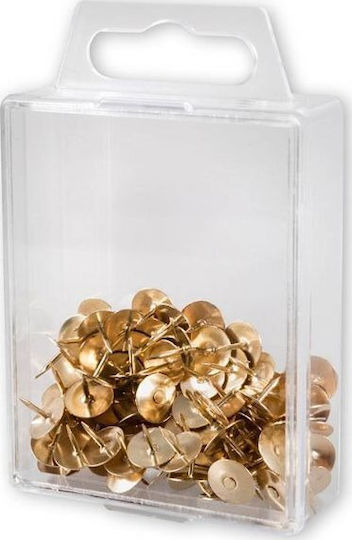 Victory Office Produkt Goldene Nadeln 100 Stück Hängendes Kunststoffbehälter